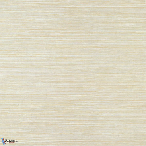 Luta Sisal-Thibaut-Flax and Metallic Gold-Roll-Selected-Wallpapers-Interiors