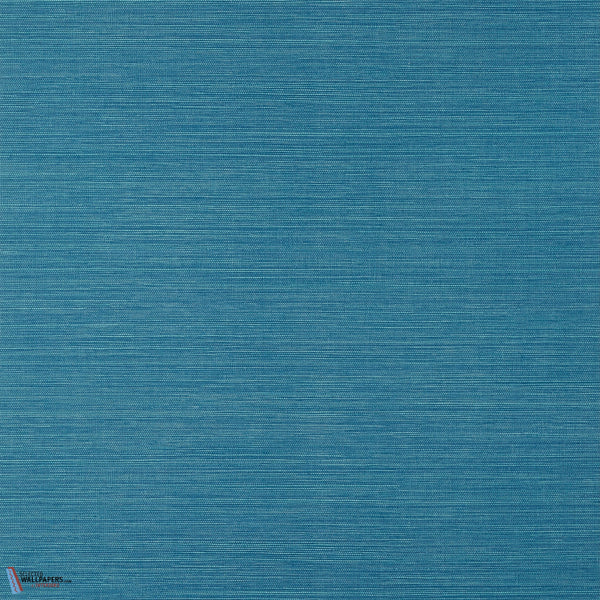 Luta Sisal-Thibaut-Turquoise-Roll-Selected-Wallpapers-Interiors