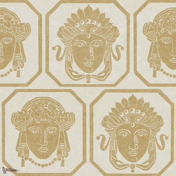 Maiorum wallpaper-Coordonne-Curry-Non Woven-Roll-Selected Wallpapers-Interiors