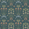 Maj wallpaper-Sandberg-Midnight Blue-Roll-Selected Wallpapers-Interiors