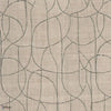 Mandala stof-Casamance-Bleu galet-Meter (M1)-Selected Wallpapers-Interiors