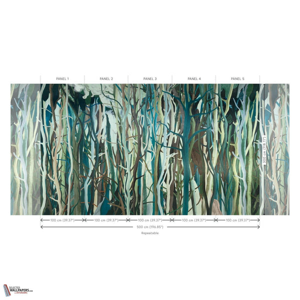Mangrove behang-Arte-Selected Wallpapers-Interiors