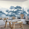 Maquis Corse wallpaper-Casamance-Selected-Wallpapers-Interiors