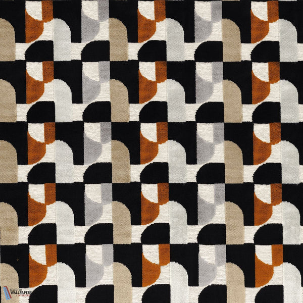 Marcel stof-Casamance-Noire Acajou-Meter (M1)-Selected Interiors