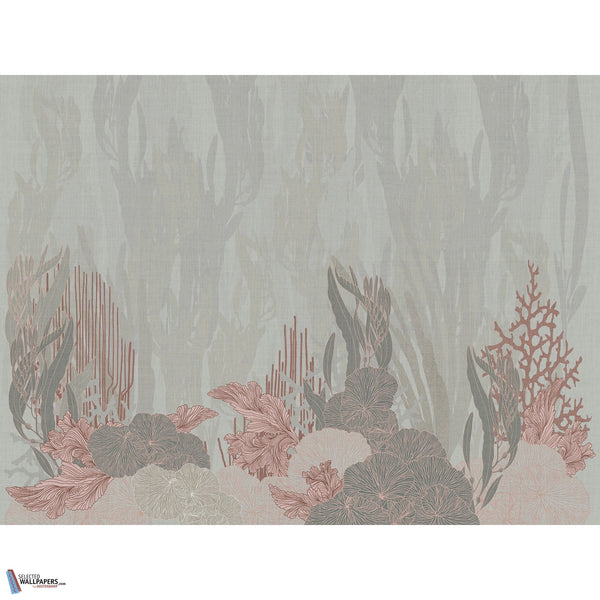 Marine Sound-Behang-Inkiostro Bianco-Selected Wallpapers
