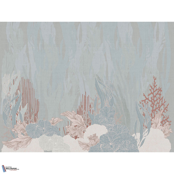 Marine Sound-Behang-Inkiostro Bianco-Selected Wallpapers