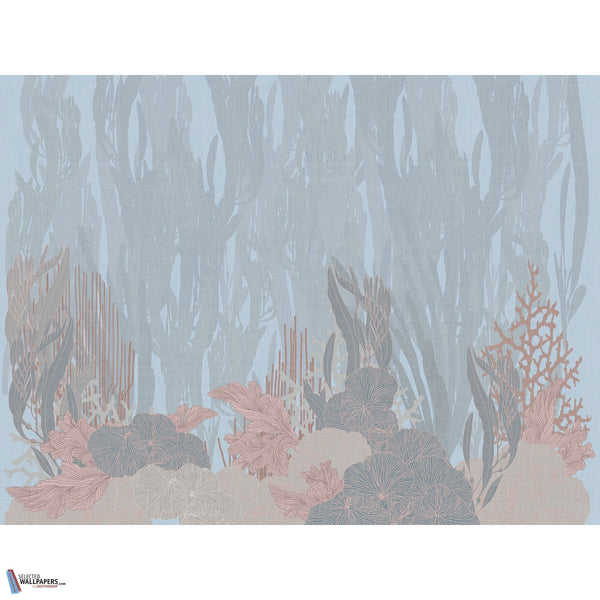 Marine Sound-Behang-Inkiostro Bianco-Selected Wallpapers
