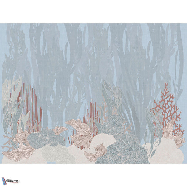 Marine Sound-Behang-Inkiostro Bianco-Selected Wallpapers