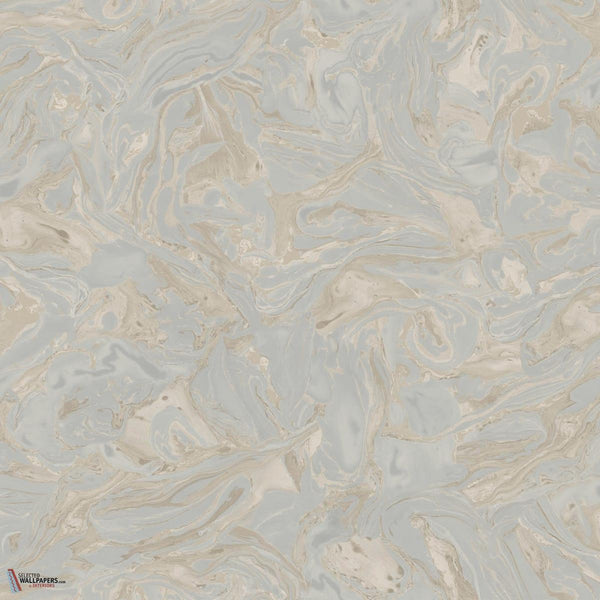 Marion wallpaper-Sandberg-Misty Blue-Roll-Selected Wallpapers-Interiors