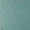 Matrix-Thibaut-Tapete-Metallic Gold and Teal-Rolle-Selected Wallpapers