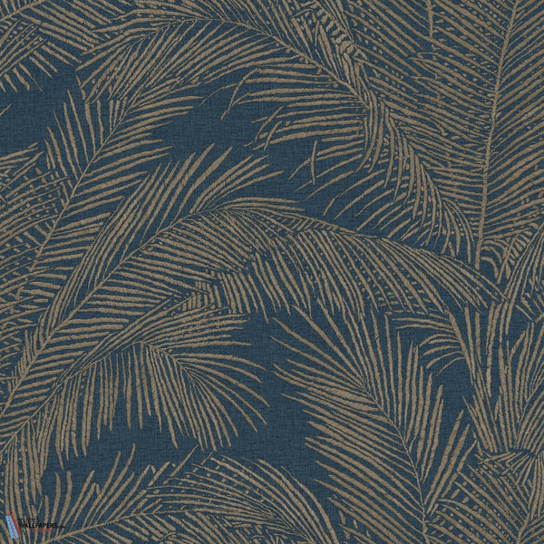 Maui-Arte-behang-Prussian Blue-Rol-Selected Wallpapers