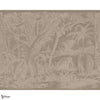 Maximus behang-Casamance-Brun Tabac-Set-Selected-Wallpapers-Interiors