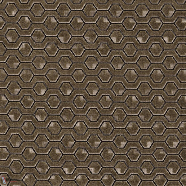 Mayfair stof-Casamance-Taupe-Meter (M1)-Selected Wallpapers-Interiors