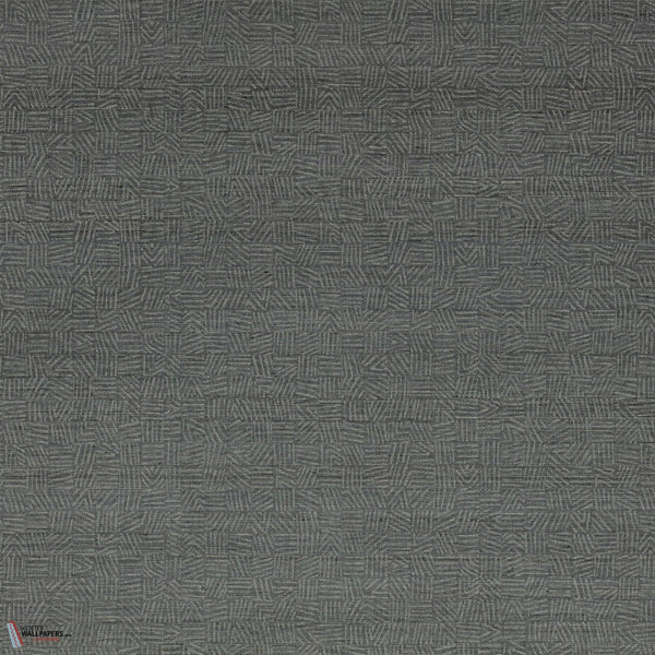 Maze wallpaper-Mark Alexander-Indigo-Roll-Selected Wallpapers-Interiors