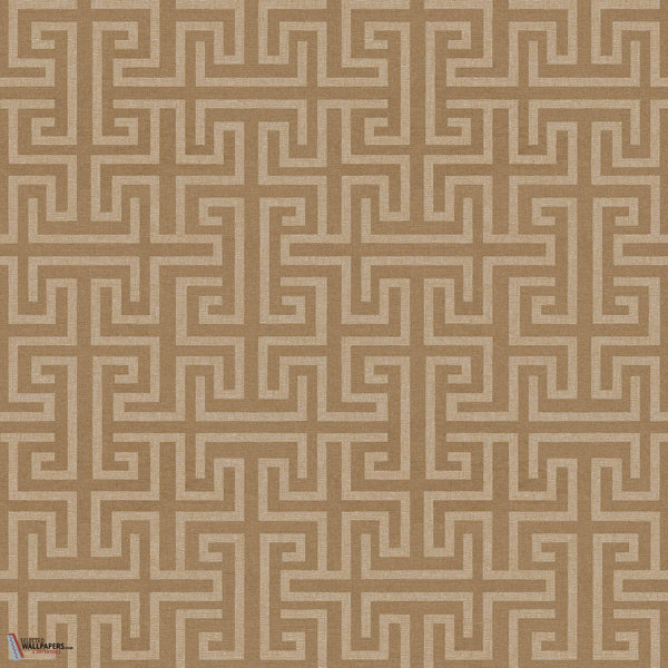 Maze wallpaper-Coordonne-Sand-Non Woven-Selected-Wallpapers-Interiors