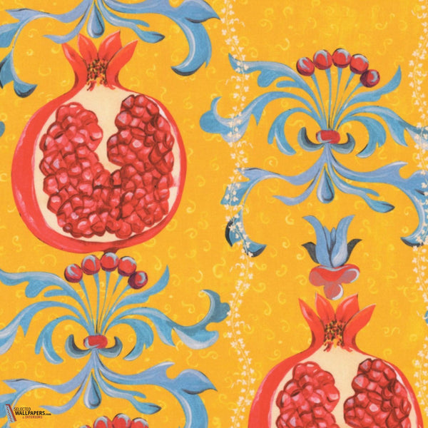 Melagranata stof-Mind the Gap-stoff-Limone-Meter (M1)-Selected-Wallpapers-Interiors