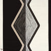 Mesa stof-Casamance-Noir-Meter (M1)-Selected Wallpapers-Interiors
