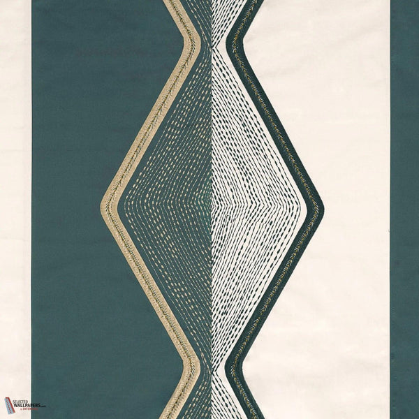 Mesa stof-Casamance-Pétrole-Meter (M1)-Selected Wallpapers-Interiors