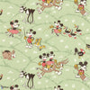 Mickey - At The Farm-Tapete-Sanderson-Macaron Green-Rolle-217266-Selected Wallpapers