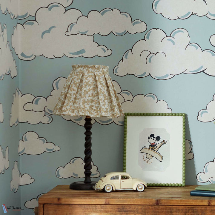 Mickey In The Clouds-behang-Tapete-Sanderson-Selected Wallpapers