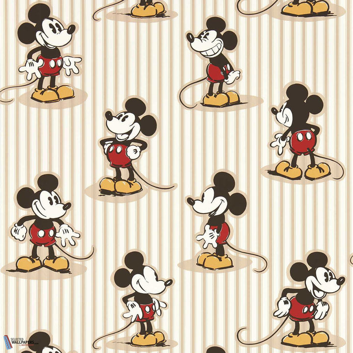 Mickey Stripe-behang-Tapete-Sanderson-Peanut-Rol-217273-Selected Wallpapers