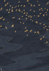 Migration behang-Casamance-Marine/Dore-Set-Selected-Wallpapers-Interiors