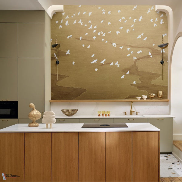 Migration behang-Casamance-Selected-Wallpapers-Interiors