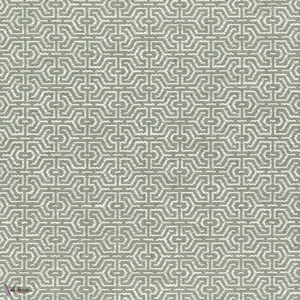 Milan stof-Casamance-Bleu galet-Meter (M1)-Selected Wallpapers-Interiors