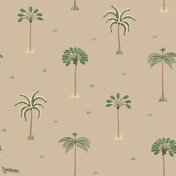 Milo wallpaper-Sandberg-Clay-Roll-Selected Wallpapers-Interiors