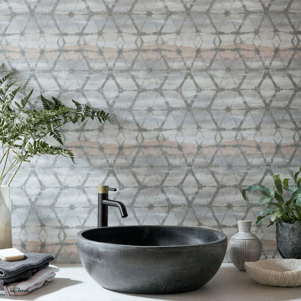 Mineral wallpaper-1838 wallcoverings-Selected Wallpapers-Interiors