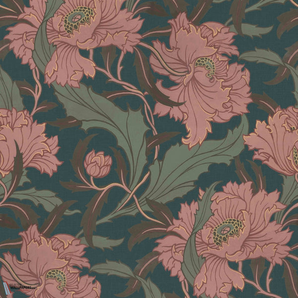 Minerva behang-House of Hackney-Apatite-200 cm-Selected-Wallpapers-Interiors