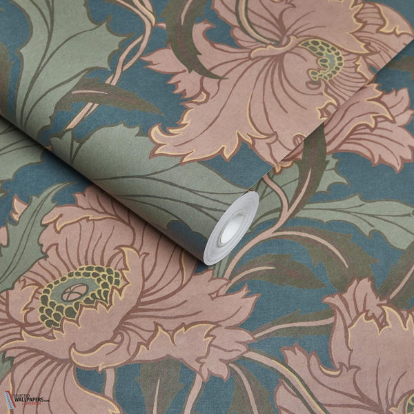 Minerva behang-House of Hackney-Selected-Wallpapers-Interiors