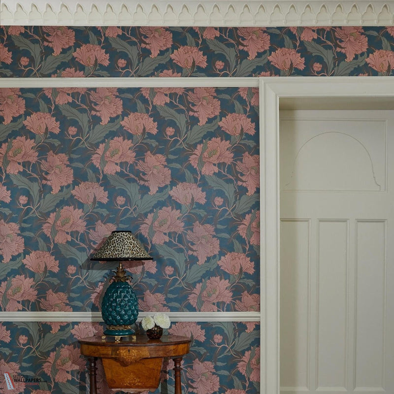 Minerva Carta da Parati-House of Hackney-Selected-Wallpapers-Interiors