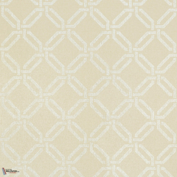 Miramar way behang-Thibaut-Beige-Rol-Selected Wallpapers-Interiors