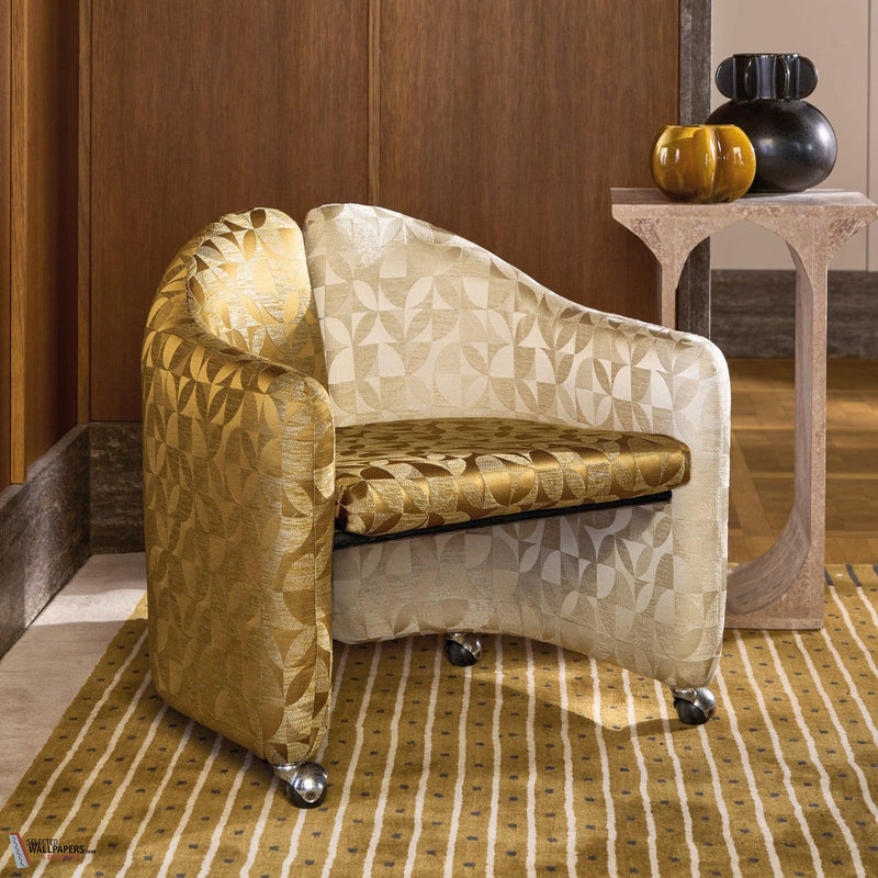 Modulation fabric by Casamance