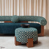 Modulor stof-Casamance-Selected Wallpapers-Interiors