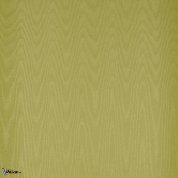 Moire Wallcovering-Zoffany-behang-Hessian Green-Meter (M1)-Selected Wallpapers