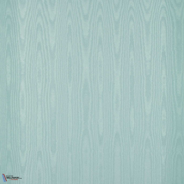 Moire Wallcovering-Zoffany-behang-Duck Egg-Meter (M1)-Selected Wallpapers
