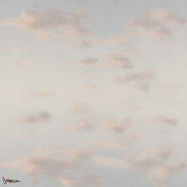 Moln Ceiling wallpaper-Sandberg-Misty Blue-Mattic-M2-Selected Wallpapers-Interiors