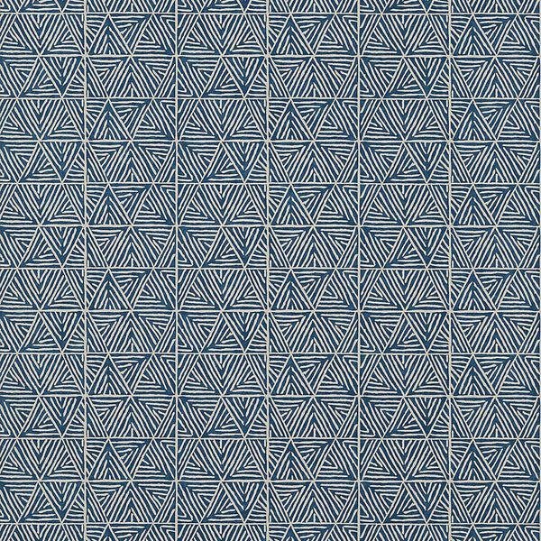 Mombasa-Behang-Thibaut-Navy-Rol-T10210-Selected Wallpapers