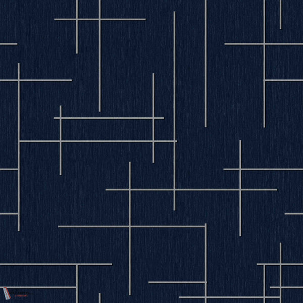 Monoclinic behang-Coordonne-Ultramarine-Non Woven-Selected-Wallpapers-Interiors