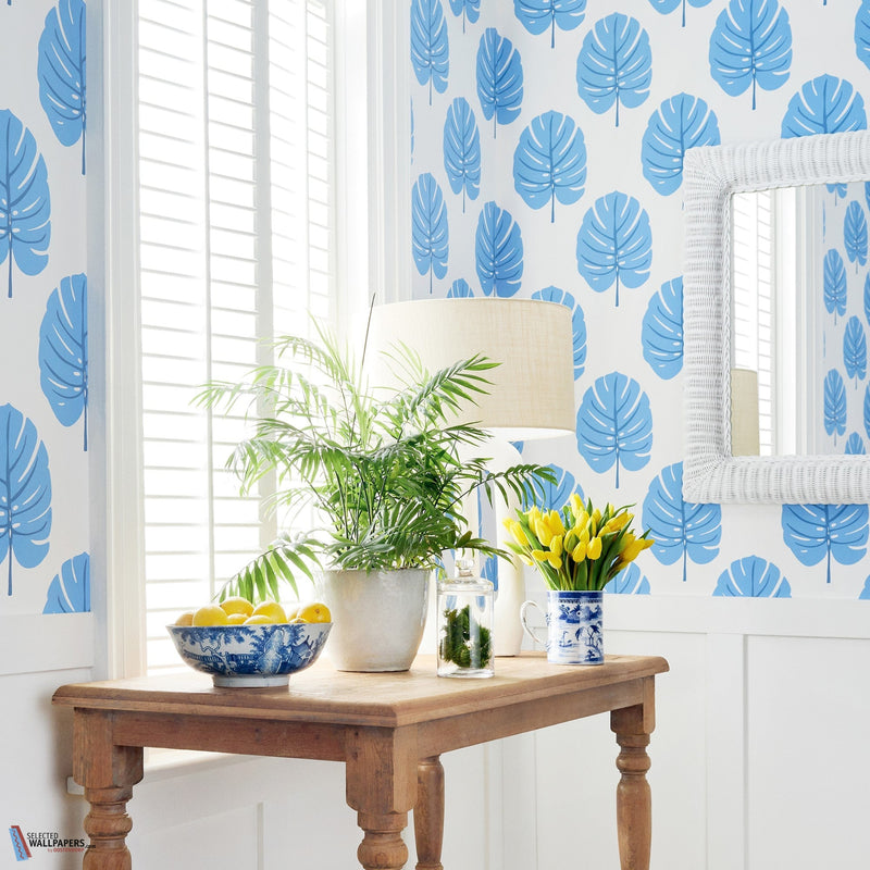 Monstera behang van Thibaut