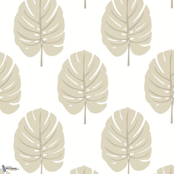 Monstera-Behang-Thibaut-Beige-Rol-T13956-Selected Wallpapers