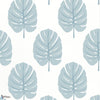 Monstera-Behang-Thibaut-Spa Blue-Rol-T13954-Selected Wallpapers