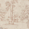 Montfort Mural wallpaper-Sandberg-Terracotta-Mattic-M2-Selected Wallpapers-Interiors