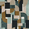 Montsouris Stoff-Casamance-Celadon/Camel-Meter (M1)-Selected-Wallpapers-Interiors