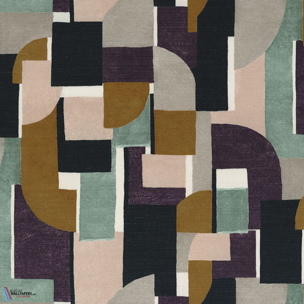 Montsouris Stoff-Casamance-Violet/Celadon-Meter (M1)-Selected-Wallpapers-Interiors
