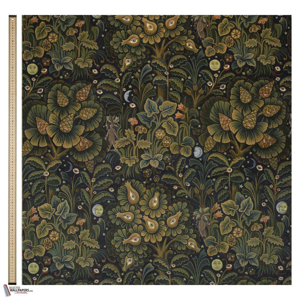 Moon Garden Velvet stof-House of Hackney-Selected-Wallpapers-Interiors