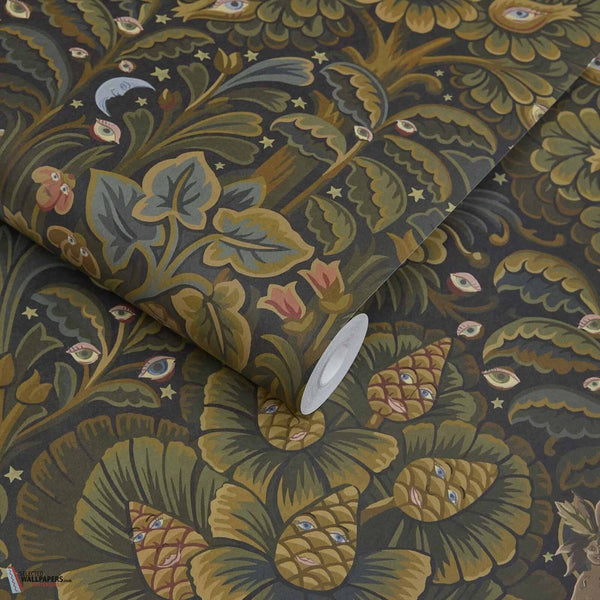 Moon Garden behang-House of Hackney-Selected-Wallpapers-Interiors