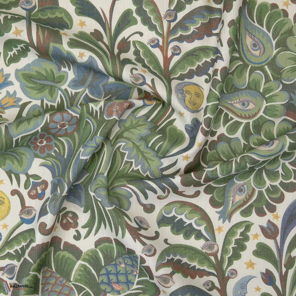 Moon Garden fabric-House of Hackney-Selected-Wallpapers-Interiors